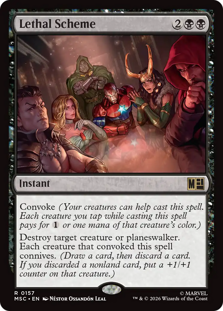 Lethal Scheme (Surge Foil) [Marvel Super Heroes Commander] | Gate City Games LLC