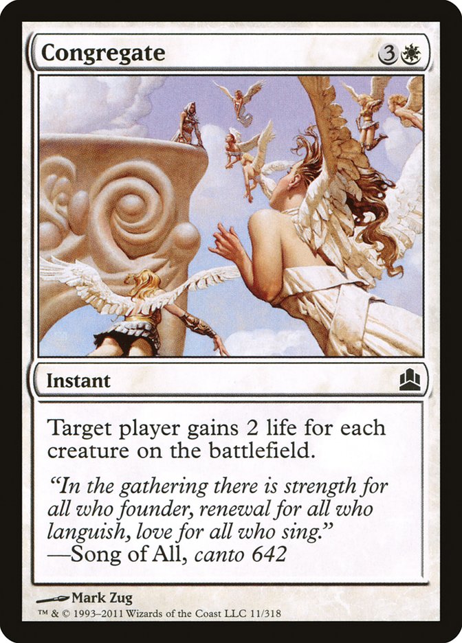 Congregate [Commander 2011] | Gate City Games LLC