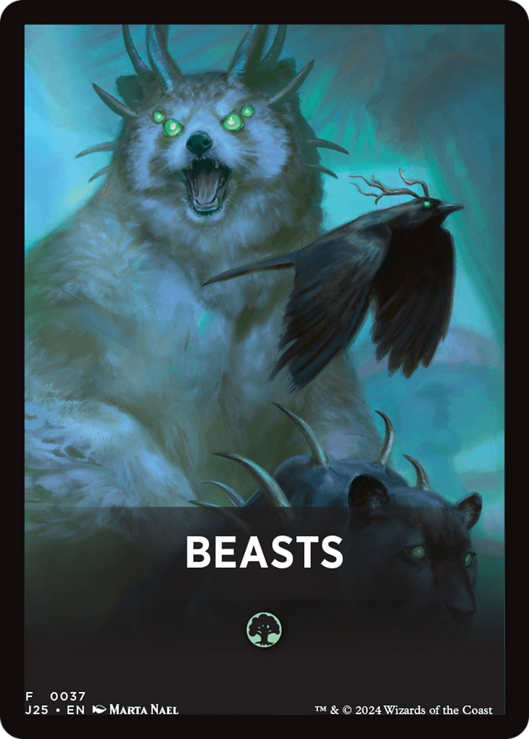 Beasts Theme Card [Foundations Jumpstart Front Cards] | Gate City Games LLC