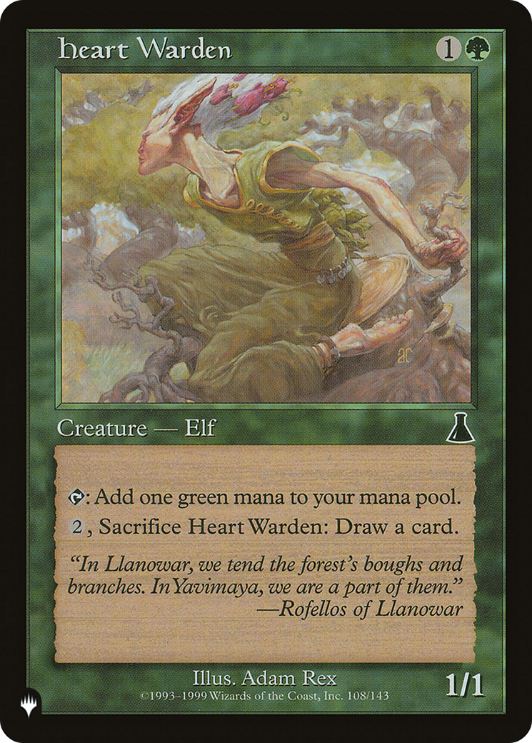 Heart Warden [The List] | Gate City Games LLC