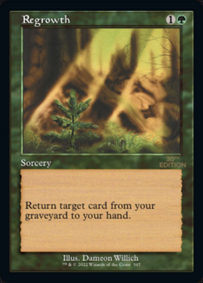 Regrowth (Retro) [30th Anniversary Edition] | Gate City Games LLC