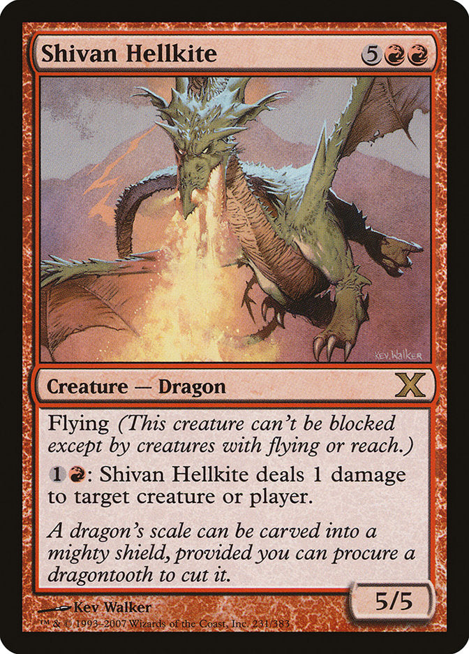 Shivan Hellkite [Tenth Edition] | Gate City Games LLC