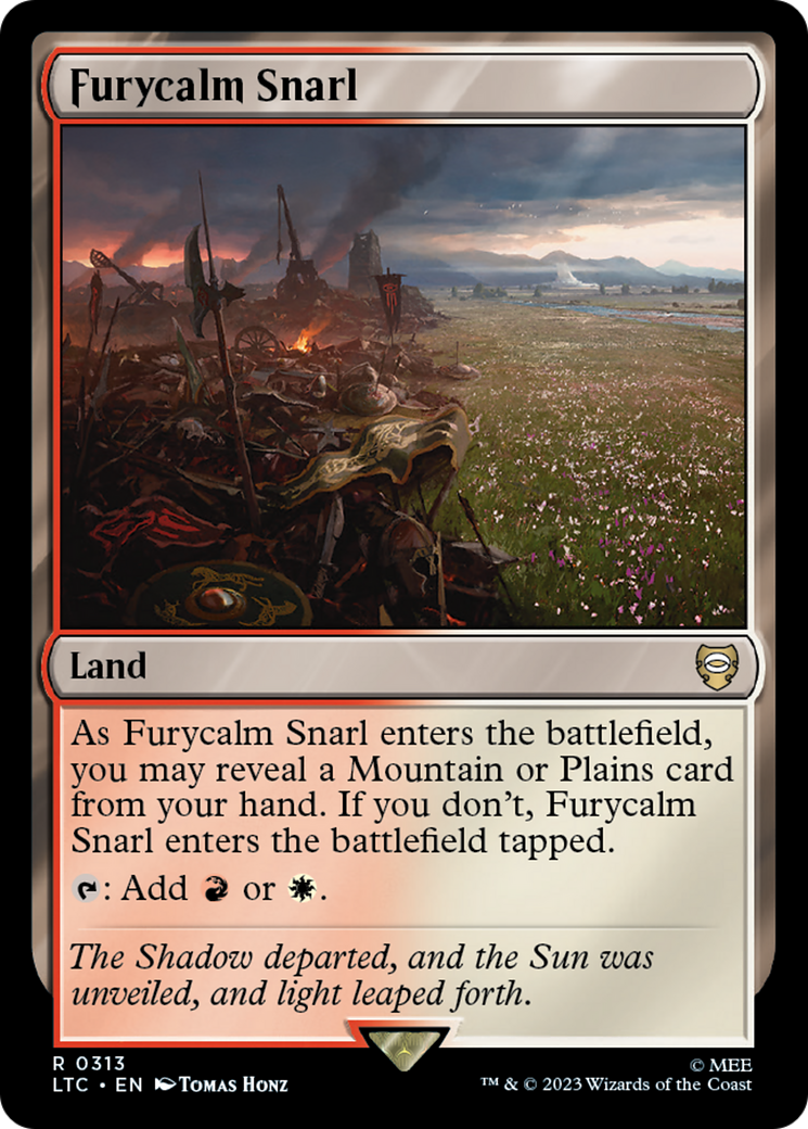 Furycalm Snarl [The Lord of the Rings: Tales of Middle-Earth Commander] | Gate City Games LLC