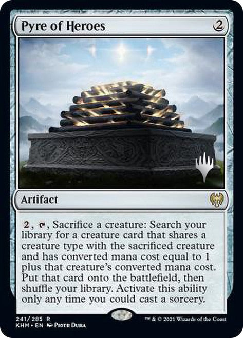 Pyre of Heroes (Promo Pack) [Kaldheim Promos] | Gate City Games LLC