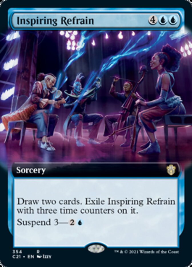 Inspiring Refrain (Extended Art) [Commander 2021] | Gate City Games LLC
