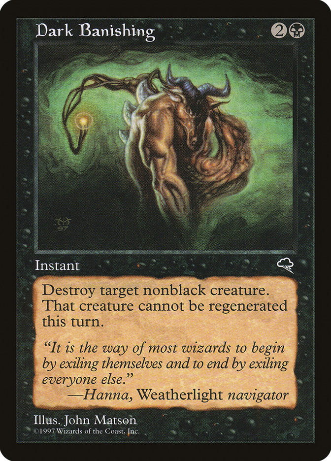 Dark Banishing [Tempest] | Gate City Games LLC