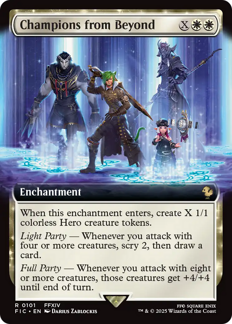 Champions from Beyond (Extended Art) [FINAL FANTASY Commander] | Gate City Games LLC