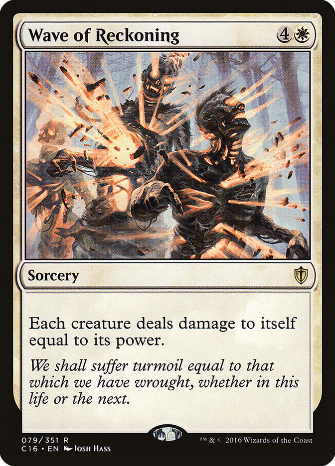 Wave of Reckoning [Commander 2016] | Gate City Games LLC