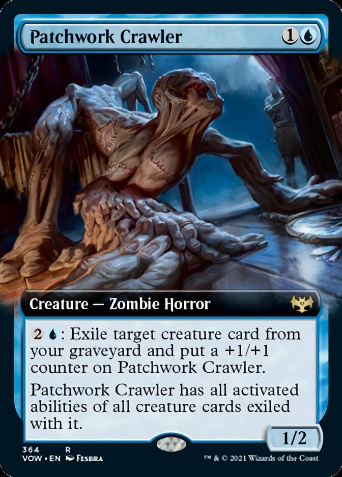 Patchwork Crawler (Extended Art) [Innistrad: Crimson Vow] | Gate City Games LLC