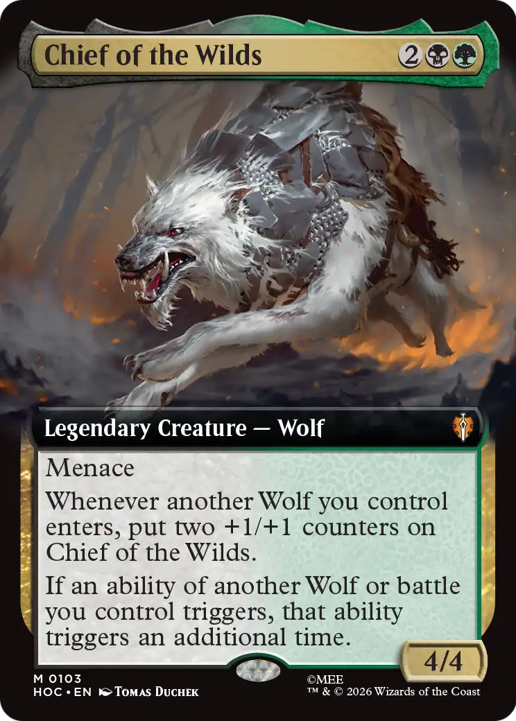 Chief of the Wilds (Extended Art) [The Hobbit: Eternal-Legal] | Gate City Games LLC