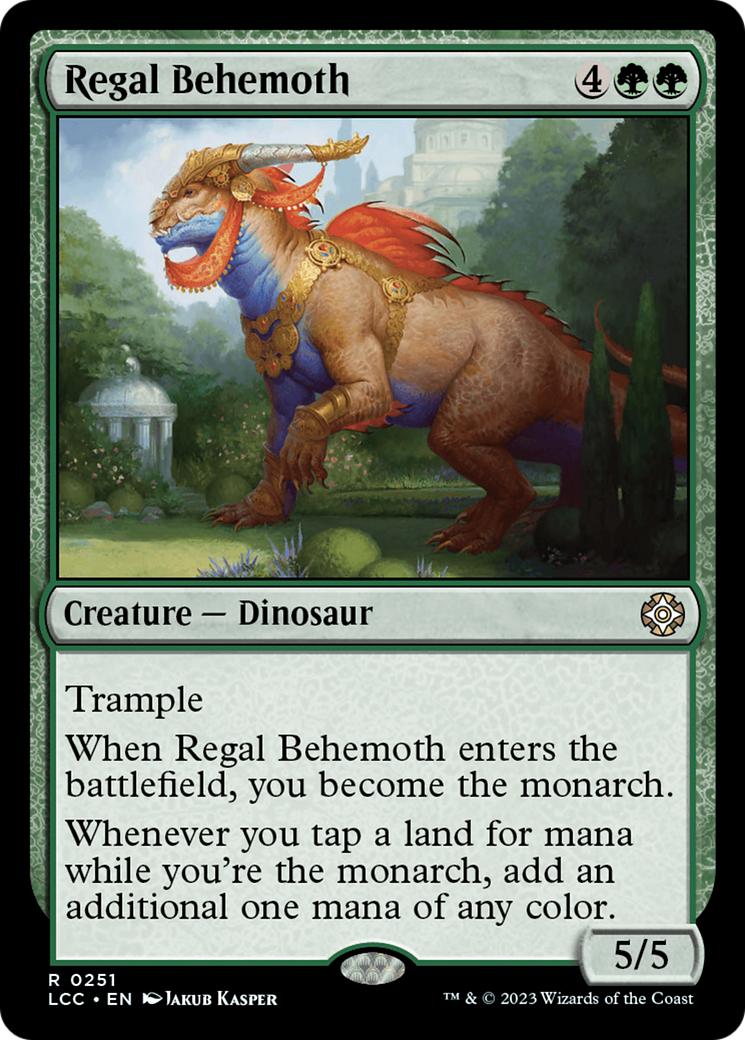 Regal Behemoth [The Lost Caverns of Ixalan Commander] | Gate City Games LLC