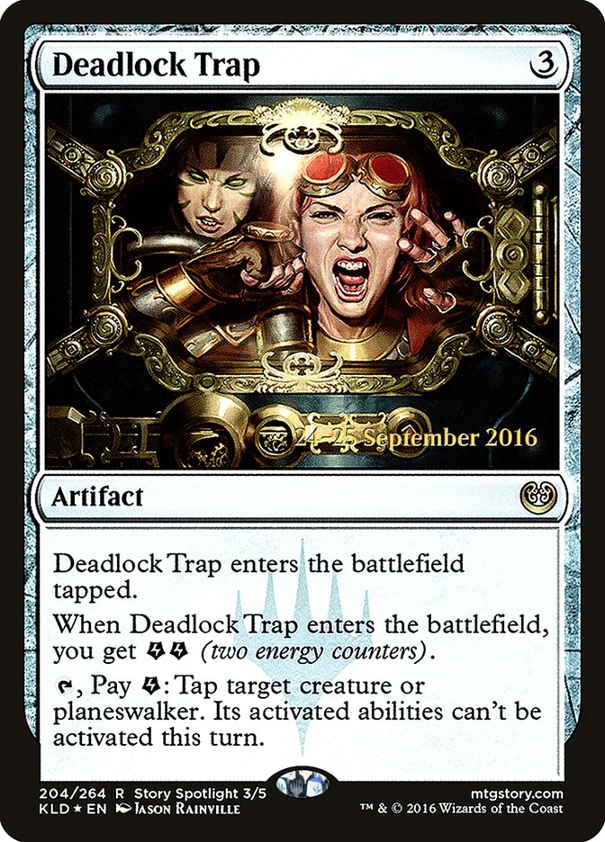 Deadlock Trap [Kaladesh Prerelease Promos] | Gate City Games LLC