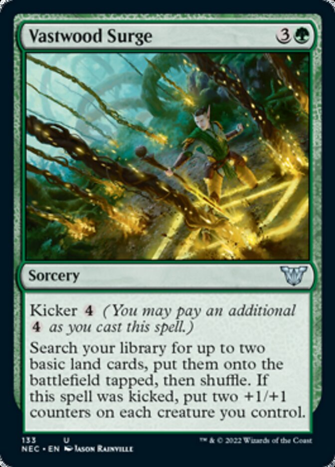 Vastwood Surge [Kamigawa: Neon Dynasty Commander] | Gate City Games LLC