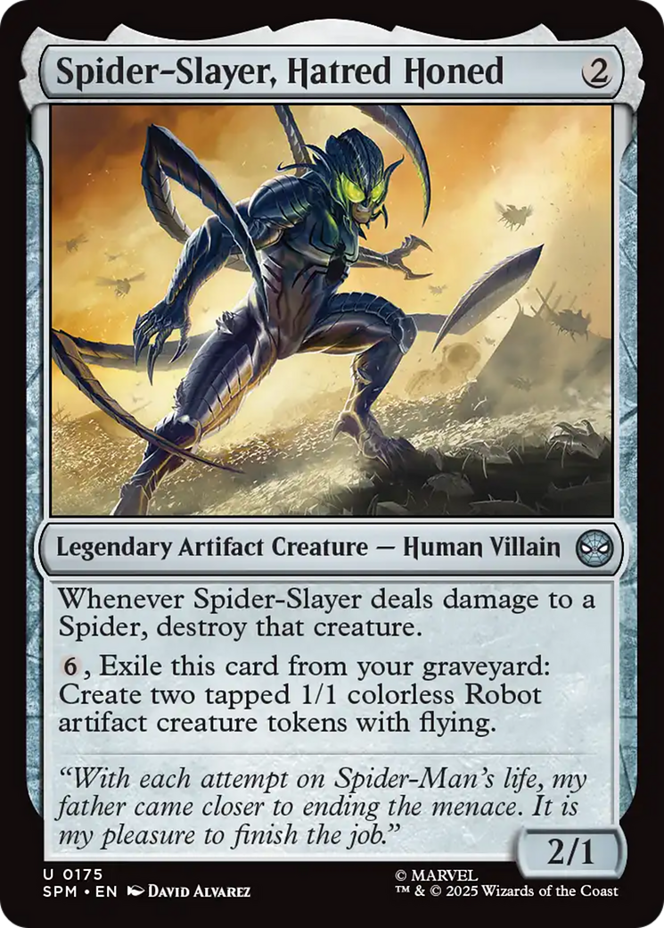 Spider-Slayer, Hatred Honed [Marvel's Spider-Man] | Gate City Games LLC