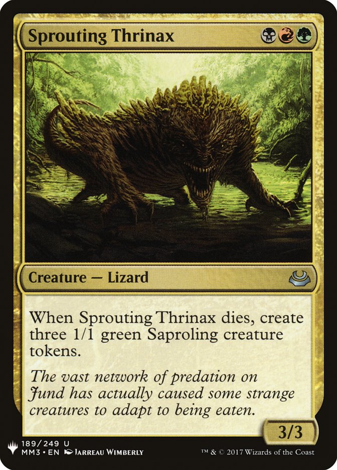 Sprouting Thrinax [Mystery Booster] | Gate City Games LLC