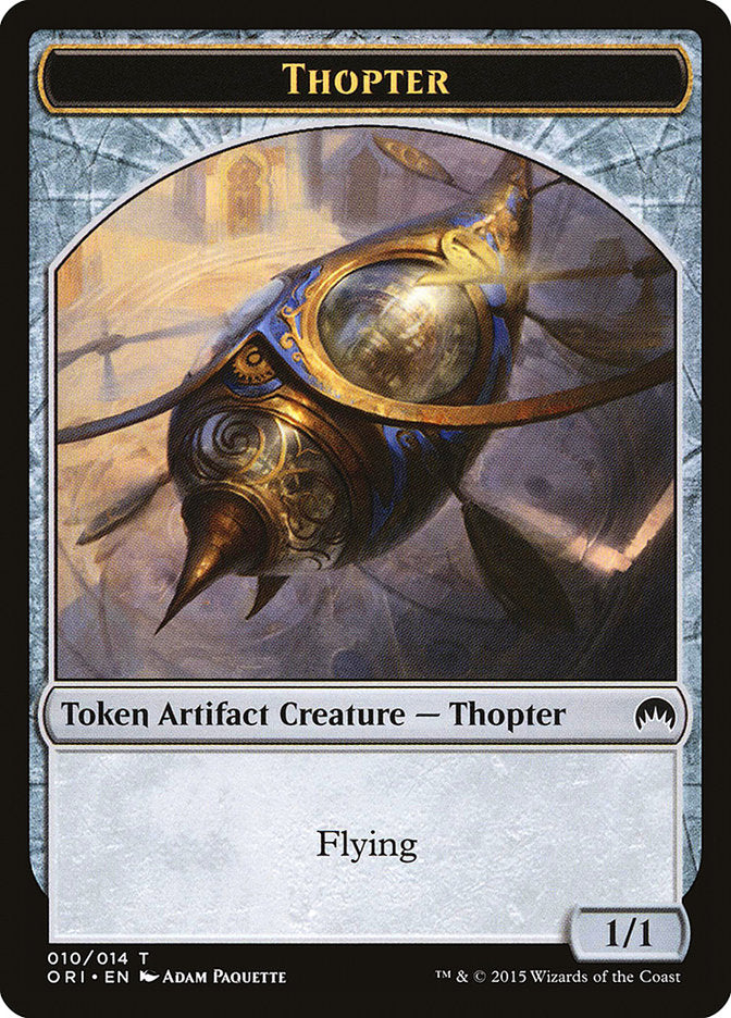 Thopter Token (010/014) [Magic Origins Tokens] | Gate City Games LLC
