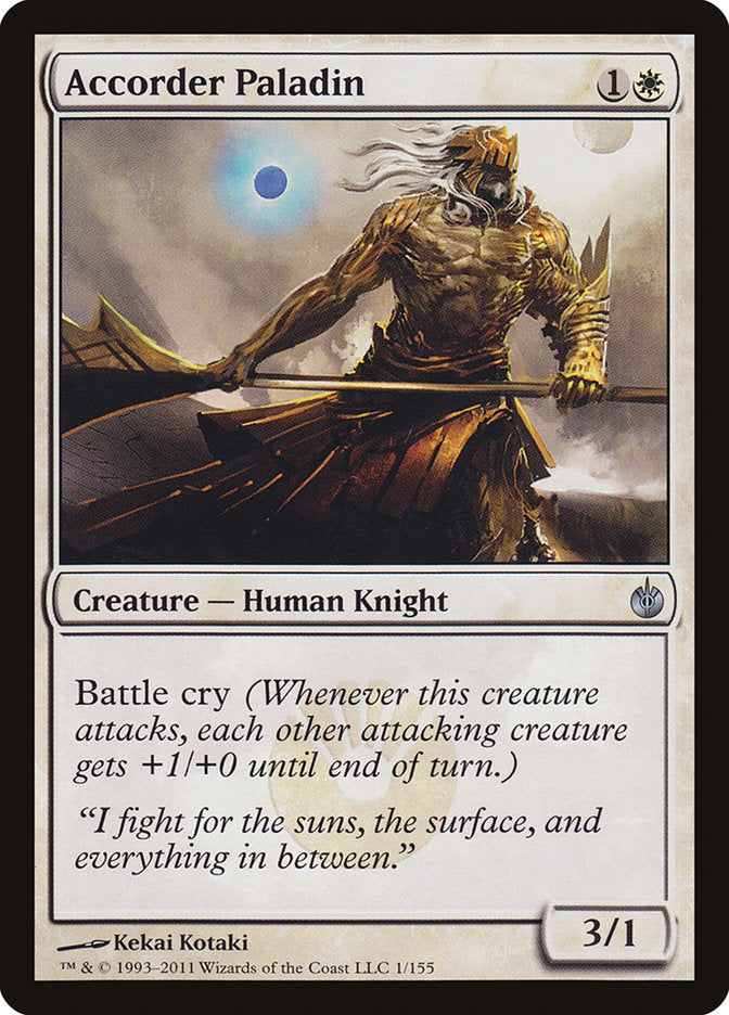 Accorder Paladin [Mirrodin Besieged] | Gate City Games LLC