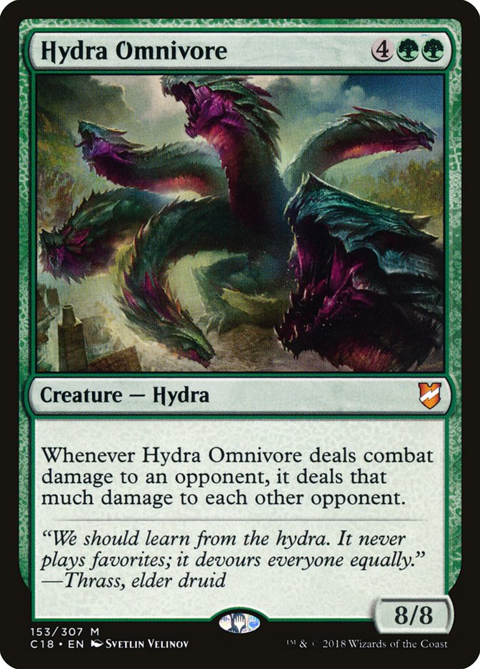 Hydra Omnivore [Commander 2018] | Gate City Games LLC