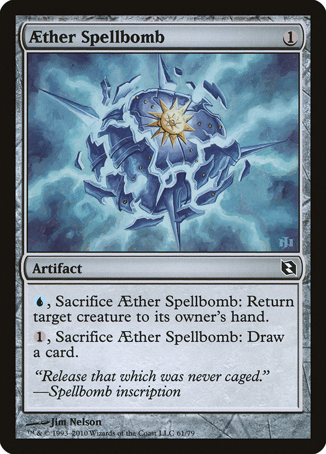 Aether Spellbomb [Duel Decks: Elspeth vs. Tezzeret] | Gate City Games LLC