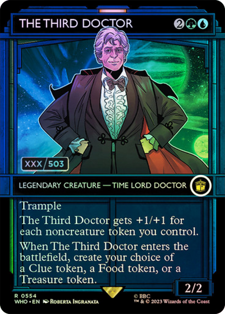 The Third Doctor (Serial Numbered) [Doctor Who] | Gate City Games LLC