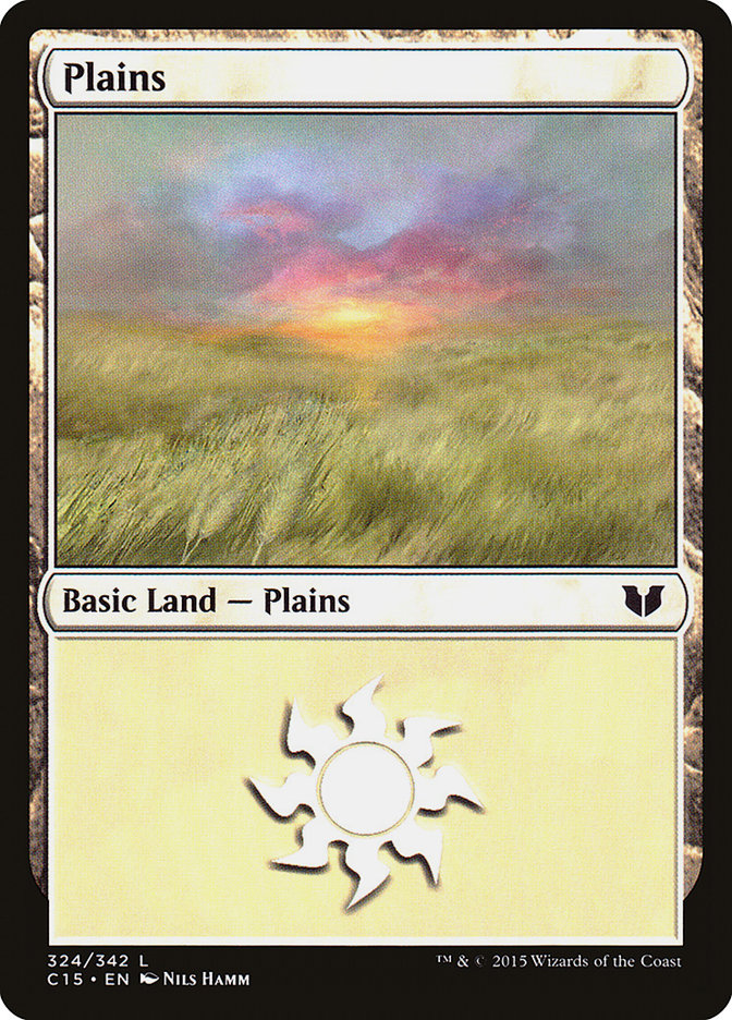 Plains (324) [Commander 2015] | Gate City Games LLC