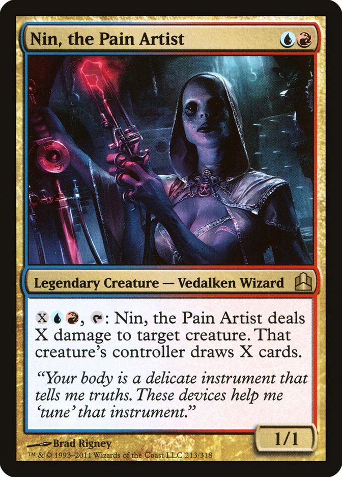Nin, the Pain Artist [Commander 2011] | Gate City Games LLC