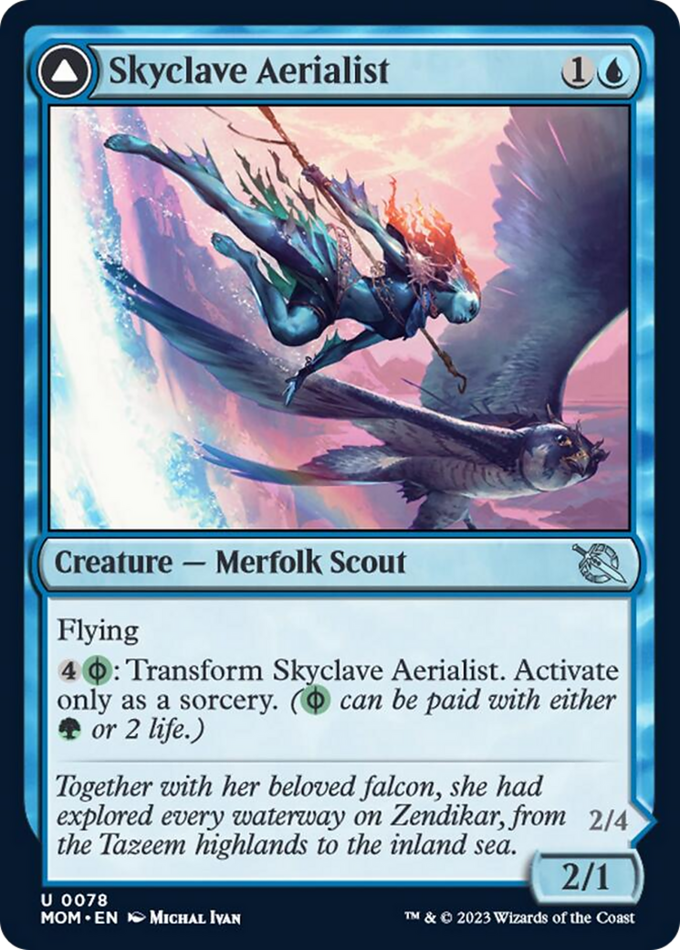 Skyclave Aerialist // Skyclave Invader [March of the Machine] | Gate City Games LLC
