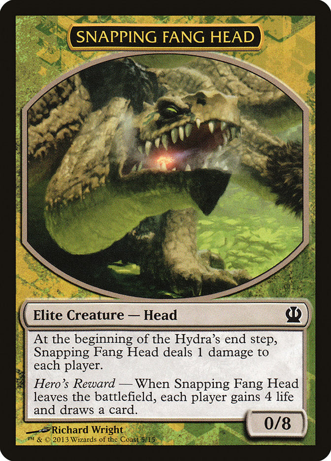 Snapping Fang Head [Theros Face the Hydra] | Gate City Games LLC