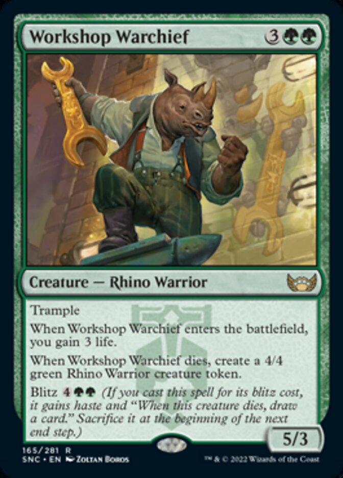 Workshop Warchief [Streets of New Capenna] | Gate City Games LLC