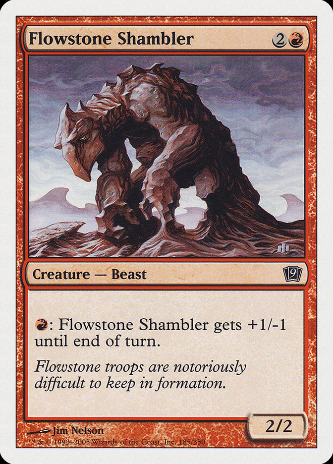 Flowstone Shambler [Ninth Edition] | Gate City Games LLC