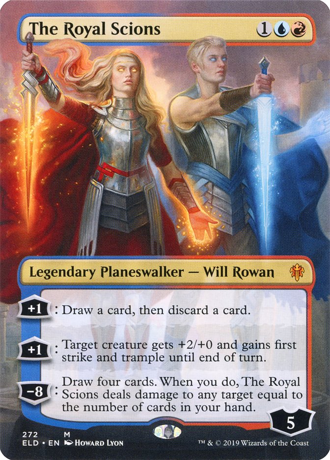 The Royal Scions (Borderless) [Throne of Eldraine] | Gate City Games LLC