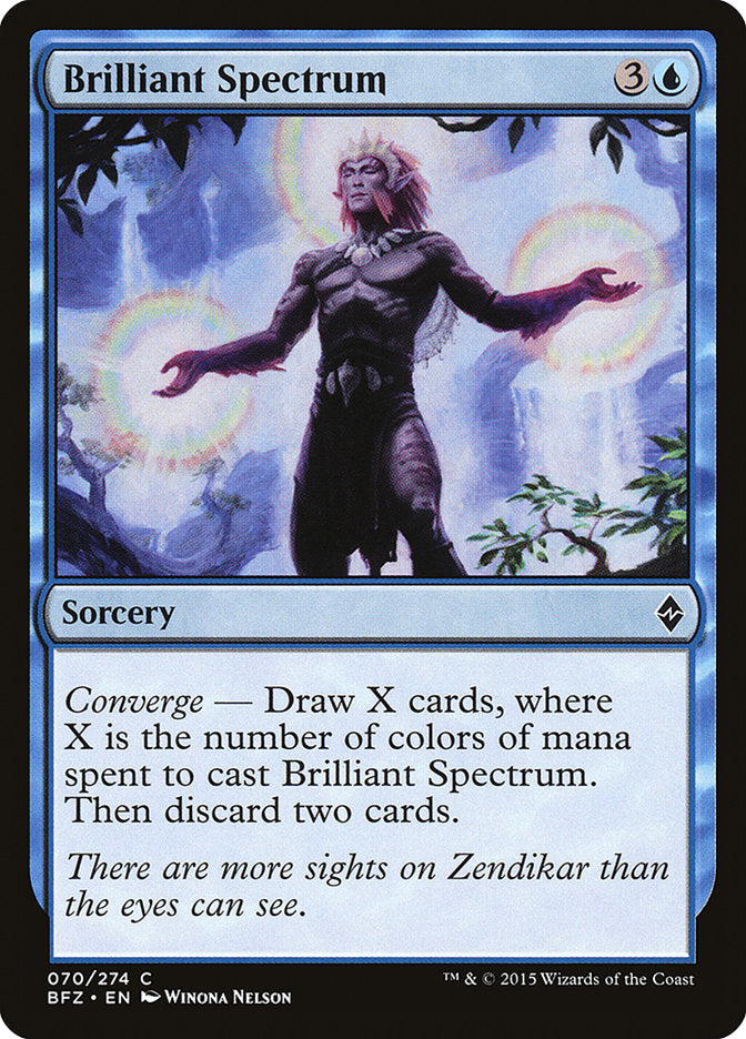 Brilliant Spectrum [Battle for Zendikar] | Gate City Games LLC