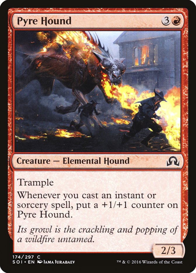Pyre Hound [Shadows over Innistrad] | Gate City Games LLC