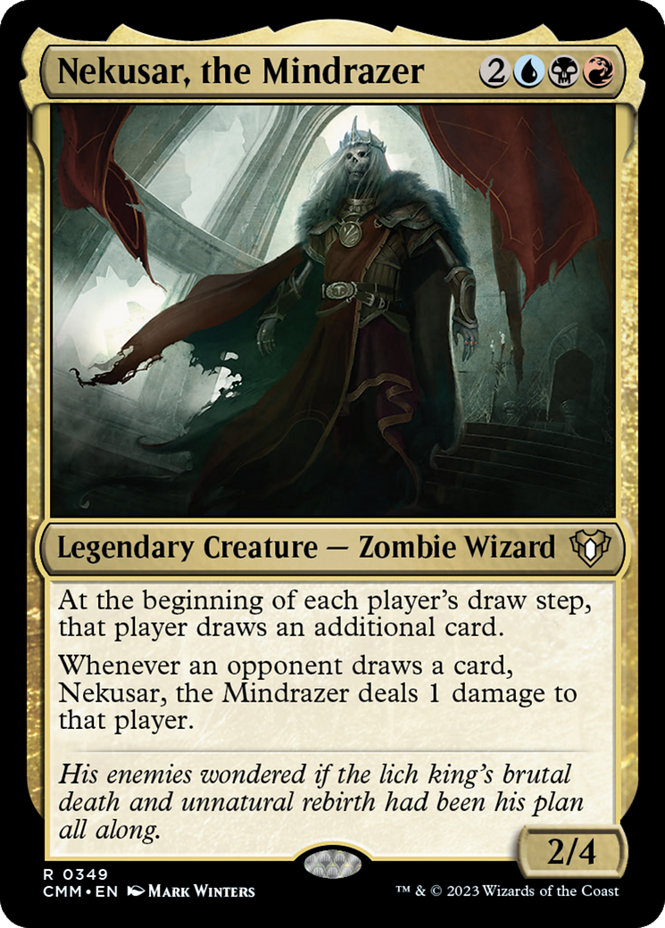 Nekusar, the Mindrazer [Commander Masters] | Gate City Games LLC