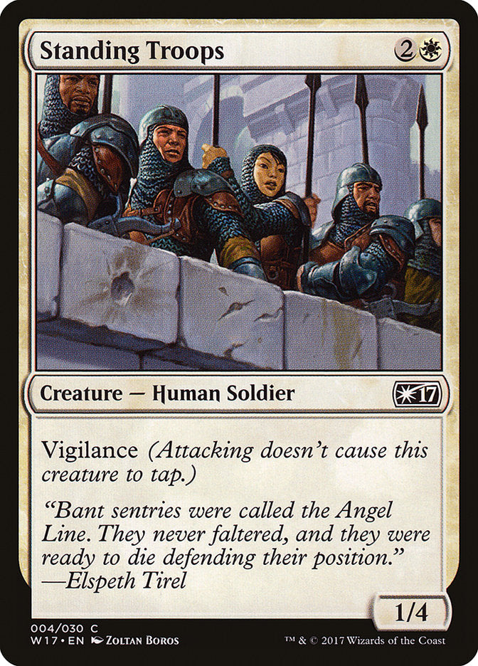 Standing Troops [Welcome Deck 2017] | Gate City Games LLC
