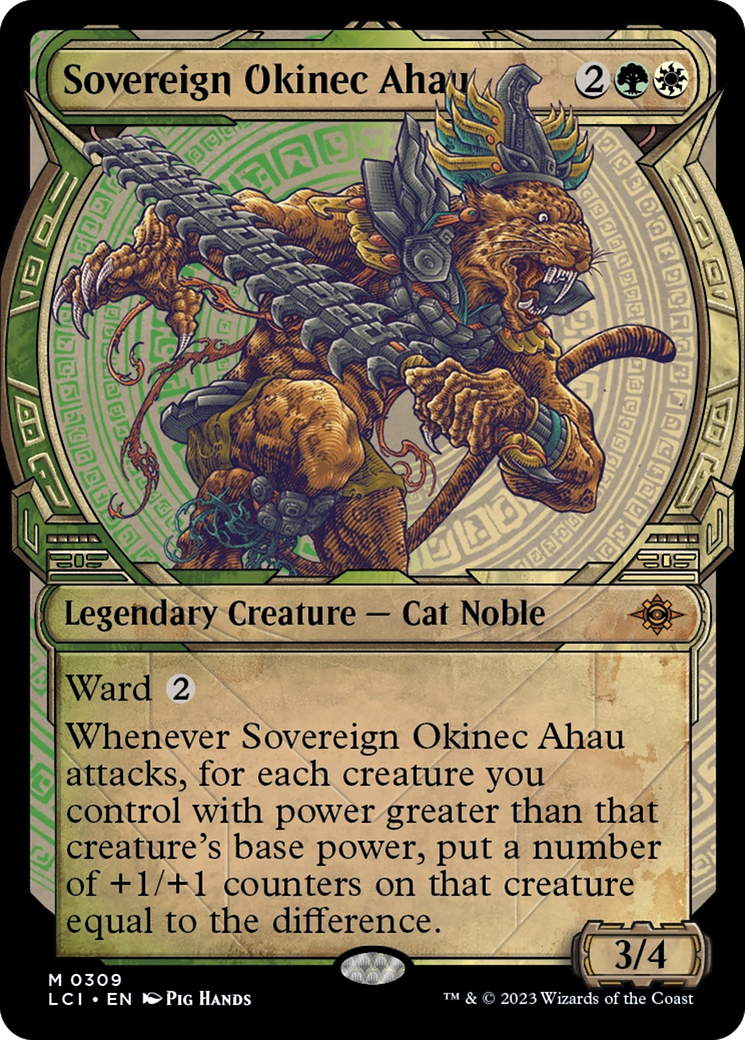 Sovereign Okinec Ahau (Showcase) [The Lost Caverns of Ixalan] | Gate City Games LLC