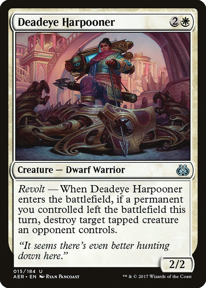 Deadeye Harpooner [Aether Revolt] | Gate City Games LLC