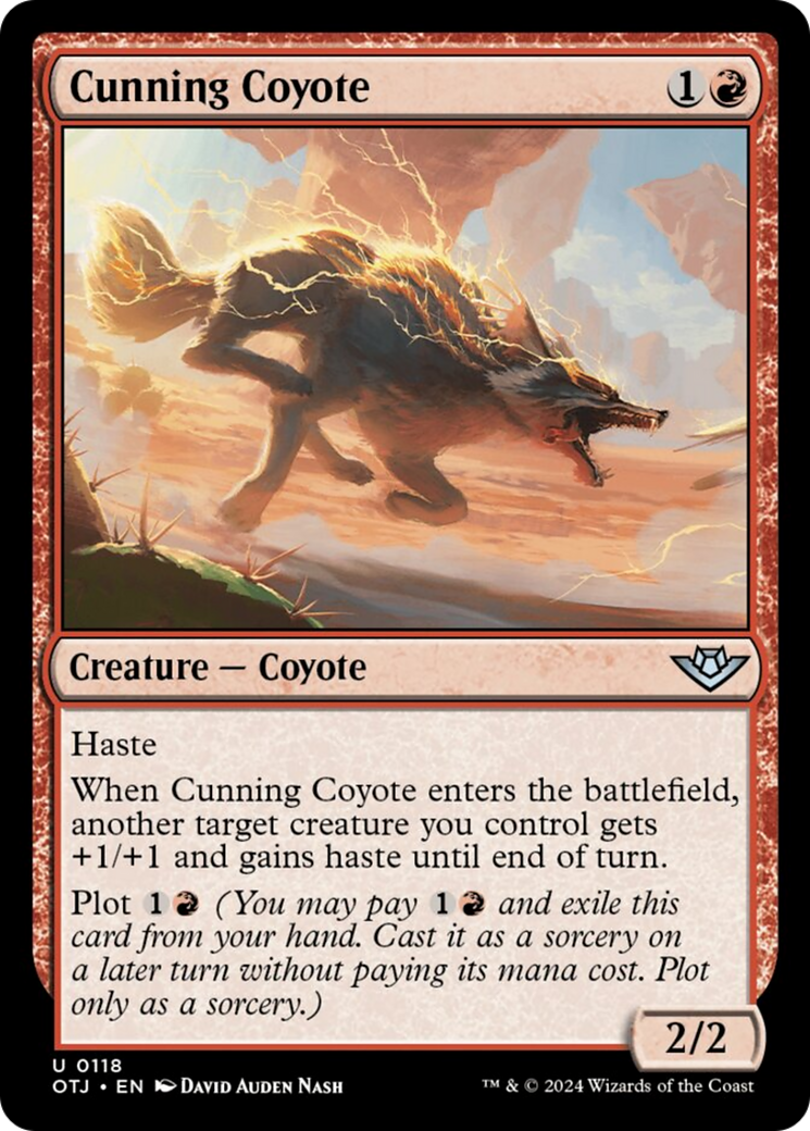 Cunning Coyote [Outlaws of Thunder Junction] | Gate City Games LLC