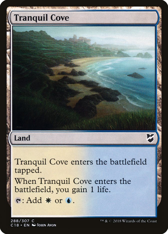 Tranquil Cove [Commander 2018] | Gate City Games LLC