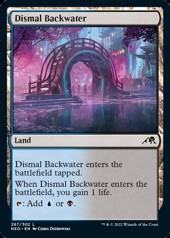 Dismal Backwater [Kamigawa: Neon Dynasty] | Gate City Games LLC