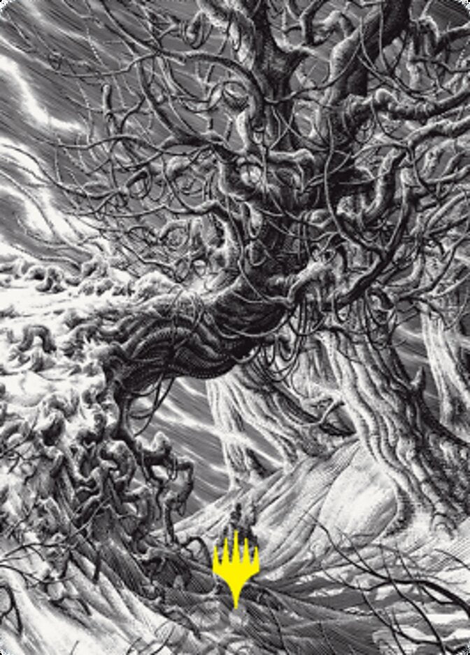 Forest Art Card [Innistrad: Crimson Vow Art Series] | Gate City Games LLC