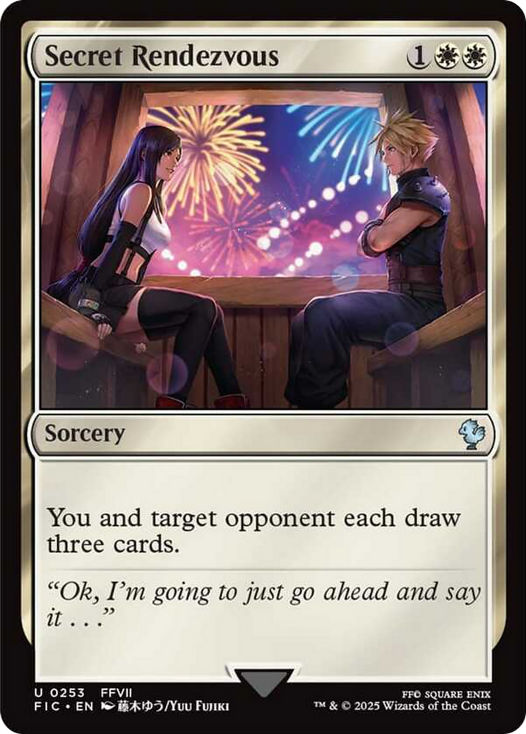 Secret Rendezvous (0253) [FINAL FANTASY Commander] | Gate City Games LLC