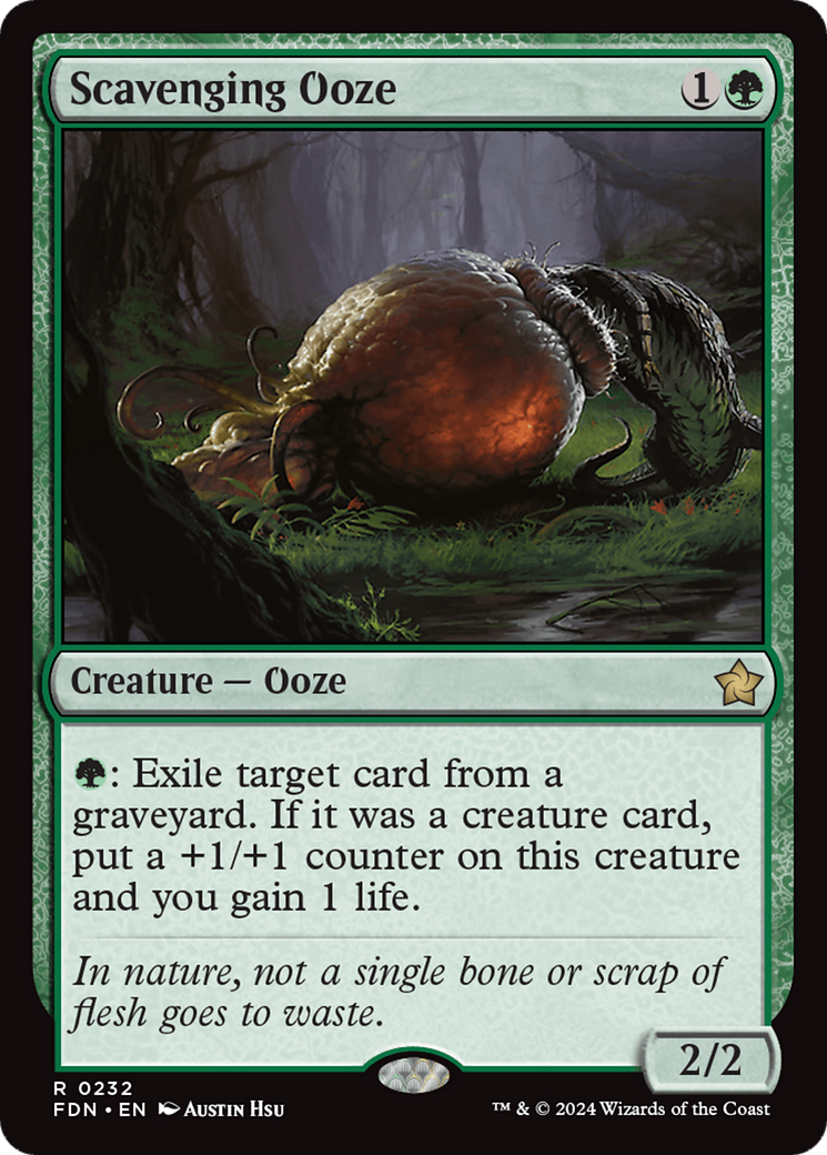 Scavenging Ooze [Foundations] | Gate City Games LLC