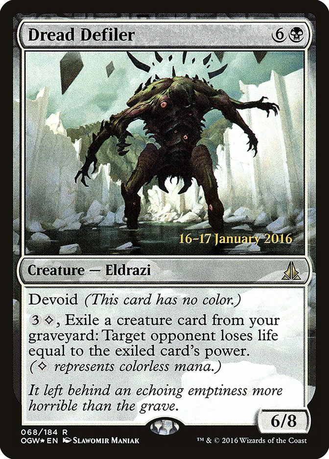 Dread Defiler [Oath of the Gatewatch Prerelease Promos] | Gate City Games LLC