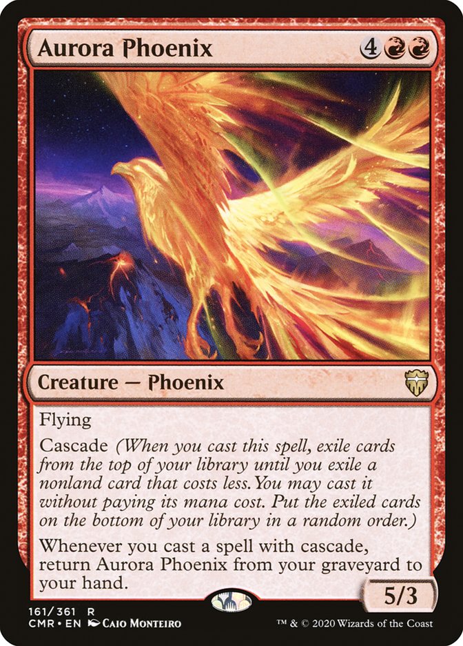 Aurora Phoenix [Commander Legends] | Gate City Games LLC