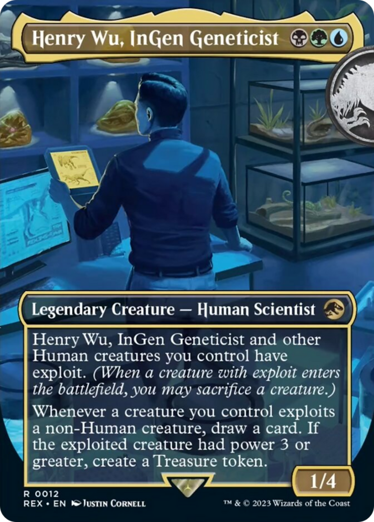 Henry Wu, InGen Geneticist (Borderless) [Jurassic World Collection] | Gate City Games LLC