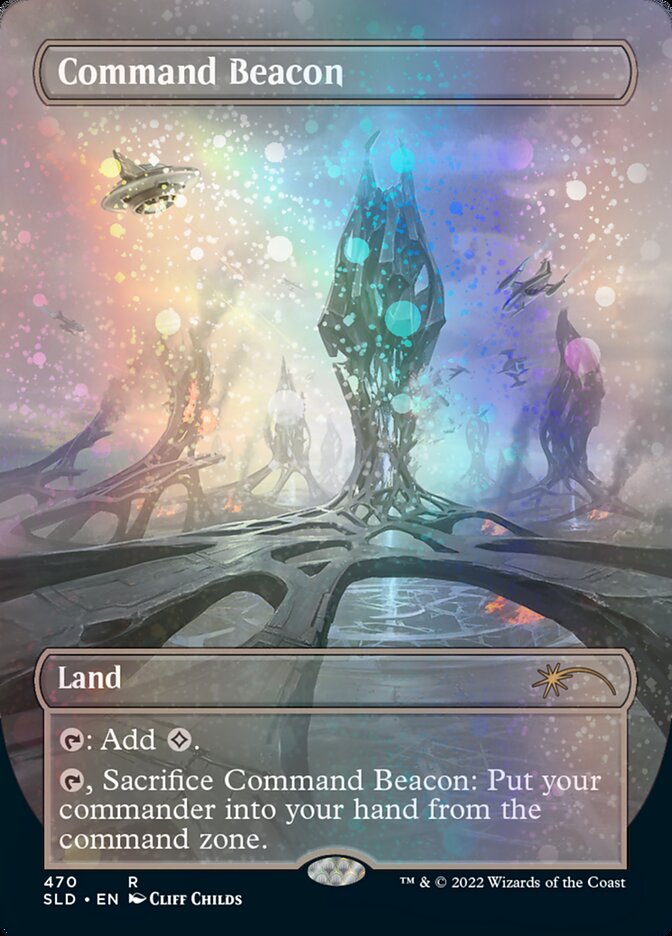 Command Beacon (Galaxy Foil) [Secret Lair Drop Series] | Gate City Games LLC