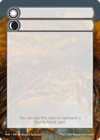 Helper Card (2/9) [Innistrad: Midnight Hunt Tokens] | Gate City Games LLC