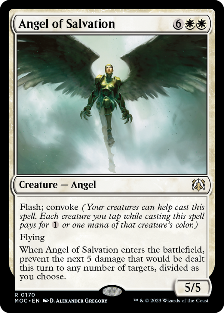 Angel of Salvation [March of the Machine Commander] | Gate City Games LLC