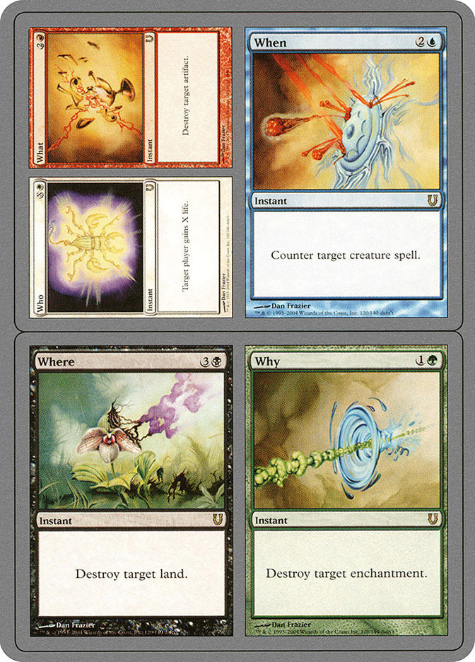 Who // What // When // Where // Why [Unhinged] | Gate City Games LLC